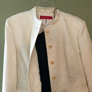 Ann Klein Ivory Blazer